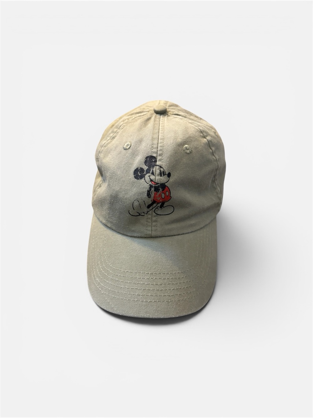 Disney Unisex Tan Mickey Mouse Cap